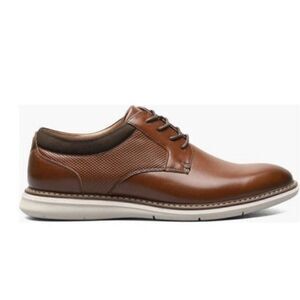 Nunn Bush Chase Plain Toe Oxford Dress Sneaker Shoes Cognac ,11M